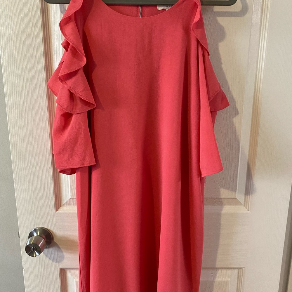 Umgee cold shoulder dress
